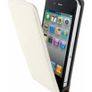 New Stylish Grip Flip Genuine Leather Case Cover Fits Apple Iphone 4s & 4 Image 8