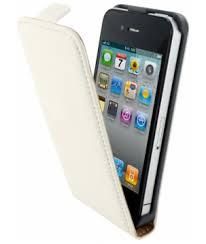 New Stylish Grip Flip Genuine Leather Case Cover Fits Apple Iphone 4s & 4