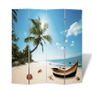 Folding Room Divider 160x170 cm Beach Image 5
