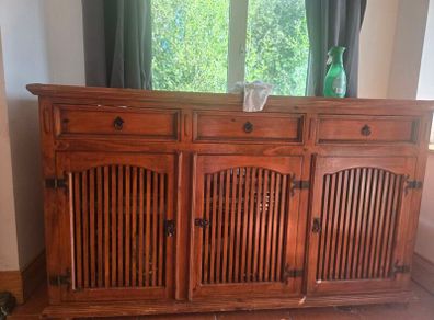 Solid wooden dresser