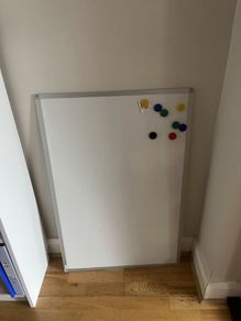Magnetic Drawing Board 90 x 60cm Greystones