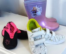 Girl's Wellies, Swim Shoes and Trainers