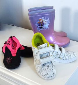 Girl's Wellies, Swim Shoes and Trainers