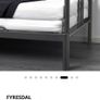 FYRESDAL metal frame sofa bed/ day bed 80x200cm Image 9