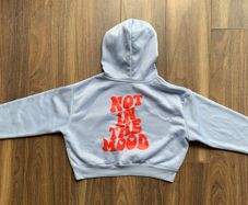 NEW Ladies/Girls Slogan Hoodie: Medium
