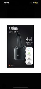 Braun shaver 5 6 7 series 4-In-1 Smart Care Center Cleaning charging Station