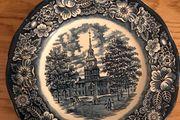 Vintage Stafordshire Ironstone Plate