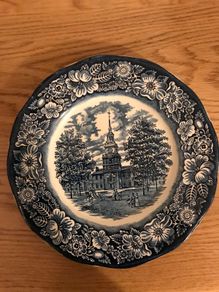 Vintage Stafordshire Ironstone Plate