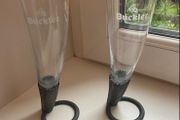 Very Rare Buckler Horn Shaped Glasses Set