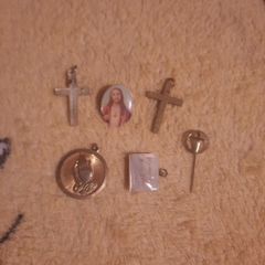 religious pendants etc