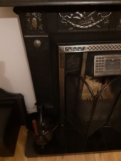 Cast Iron fireplace