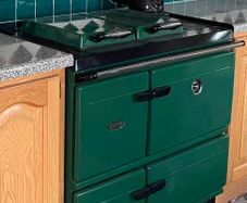 Green Stanley Aga Stove