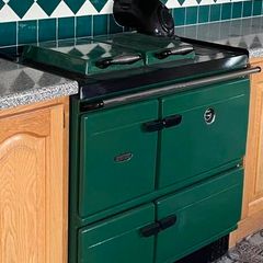 Green Stanley Aga Stove
