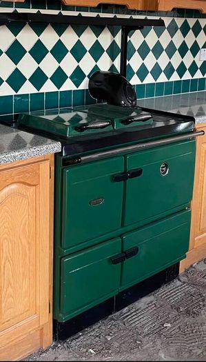 Green Stanley Aga Stove