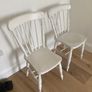 Kitchen Chairs x 2 - Windsor - Antique Farmhouse. Image 6