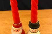 Christmas Candle Holders