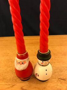 Christmas Candle Holders