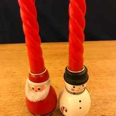Christmas Candle Holders