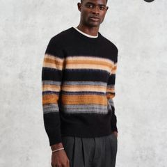 Wax London - Stripe Wool Jumper