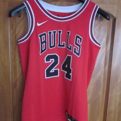 Nike Dri-FIT Chicago Bulls Lauri Markkanen  #24 Red Basketball Swingman Jersey Men.