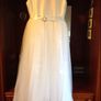 Ballet length Communion Dress and Veil Image 9
