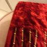 Beautiful bejewelled velour christmas stocking Image 3