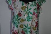 Dorothy Perkins summer floral top size UK16 EUR44 Postage included