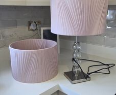 Lamp and matching light shade