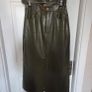 Green Faux leather set, size 10 Image 4