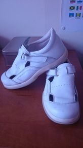 Boy's White Leather Shoes Size Uk11 Eu29