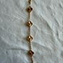 Rose gold plated Clover Bracelet Image 2
