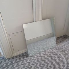 Vintage Frameless Mirror