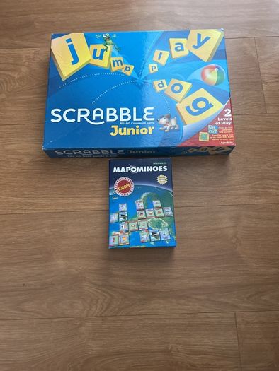 Junior Scrabble & Mapominoes
