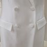 stunning white blazer dress.size 10 brand new. This is a beautiful tailored blazer dress. Image 2