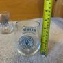 A Pair of clear stemless Muckross Irish Gin glasses Image 4