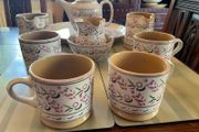 Nicholas Mosse lavender collection from Washington creek . Mugs, jugs , tea pot and platter .pricing the mug fir this ad