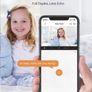 Smart Indoor Security Camera, 1080P Motorized Pan-Tilt Cam with Auto Motion Tracking, 360 Degree View, IR Night Vision up to 10M, Two-Way Talk, Sleep Mode for Privacy Protection (FREE POSTAGE) Image 2