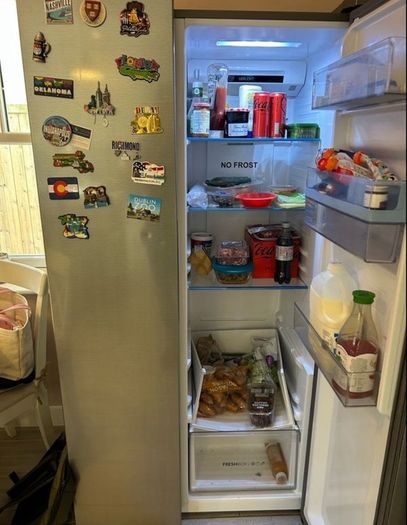 1000 Euro New Haier American Fridge Freezer Free Local Delivery