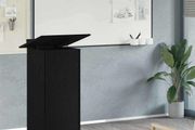 Mobile Lectern Table Engineered Wood