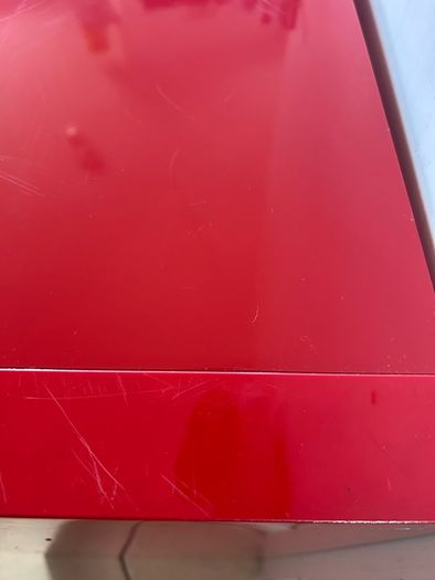 Red High Gloss Ikea Kallax