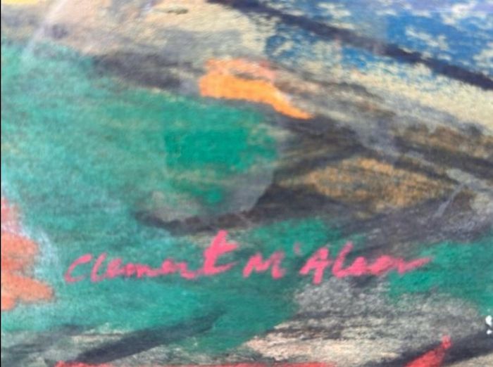Clement McAleer painting