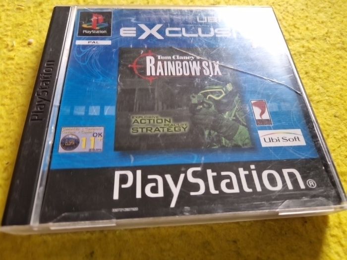 Rainbow Six Tom Clancy s PlayStation1 Ps1 PlayStation2 Ps2 Games Original