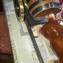 Beautiful Large Ceramic Horse and Cart with Large Barrel Postage Available Image 3