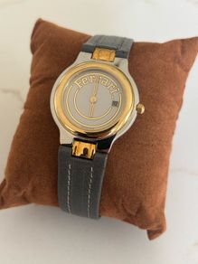 Ferrari Cartier Ladies' Watch Quartz Steel/Gold 28 mm Vintage Rare Wristwatch