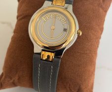 Ferrari Cartier Ladies' Watch Quartz Steel/Gold 28 mm Vintage Rare Wristwatch