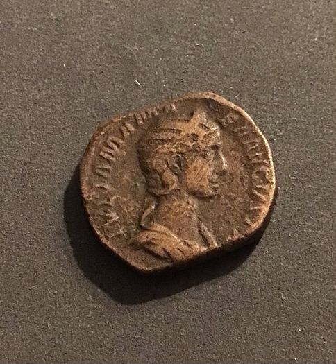 Roman Coin Julia Mamaea Sestertius 225 AD