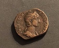 Roman Coin Julia Mamaea Sestertius 225 AD