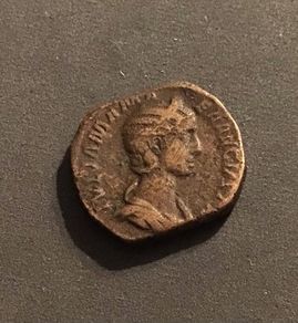 Roman Coin Julia Mamaea Sestertius 225 AD