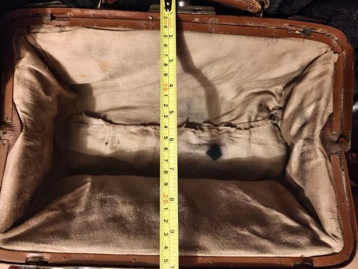 antique Gladstone doctors bag