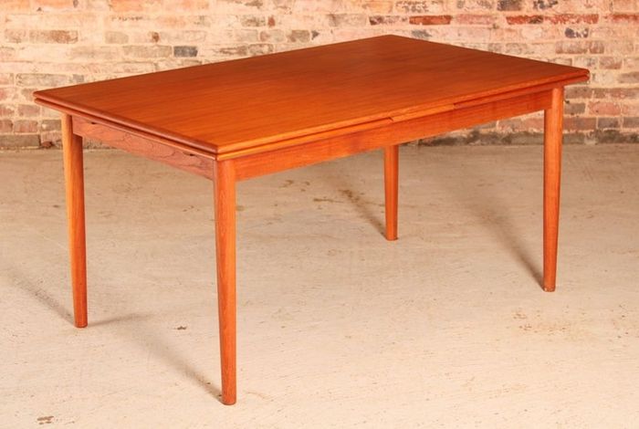 Large Mid-century Danish dining table